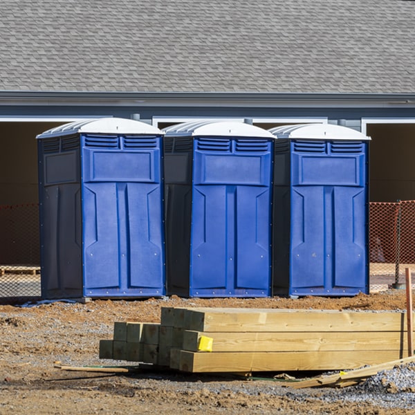how do you dispose of waste after the portable restrooms have been emptied in Ramona South Dakota